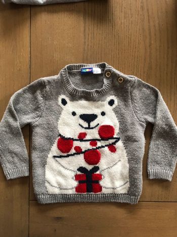 Pull de Noel 12/24 mois