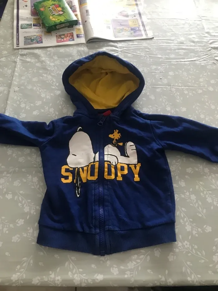 Gilet Snoopy 18 mois