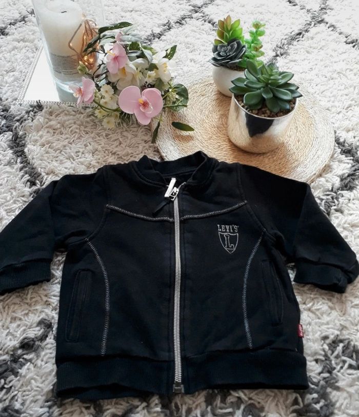Veste Noire Levi's bébé garçon Taille 18 mois🌿🦊 - photo numéro 6