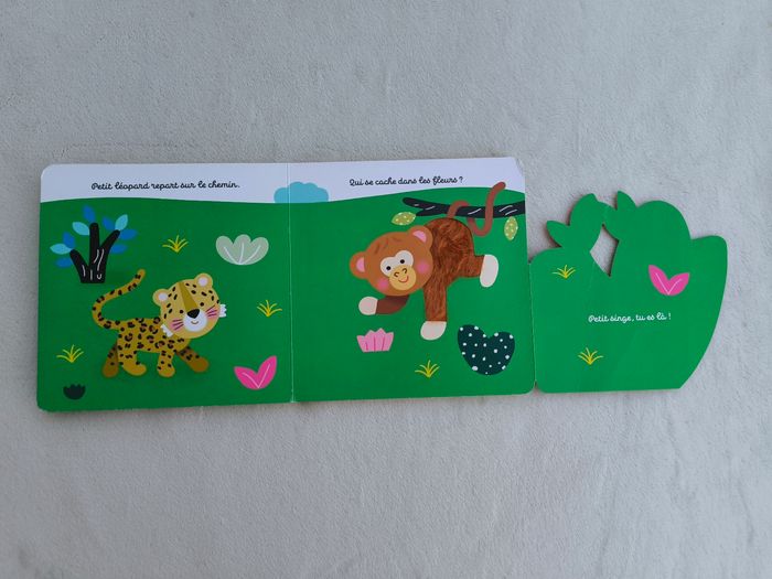 Livre Cache-cache dans la jungle Fleurus - photo numéro 5