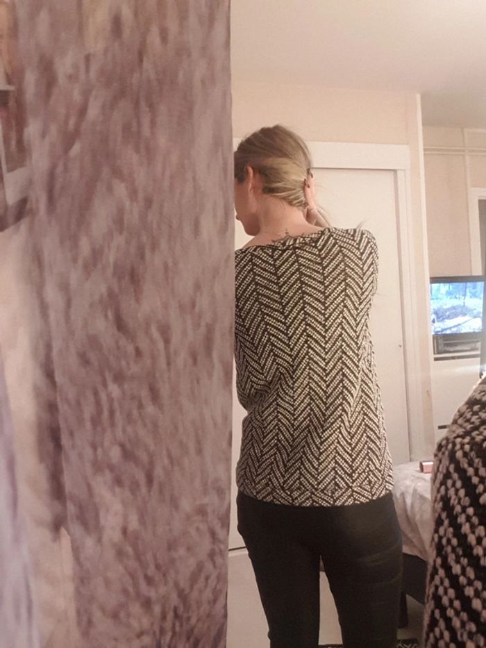 Pull motif géométrique - photo numéro 6