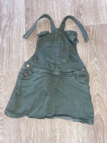 Robe en jeans kaki 12 mois