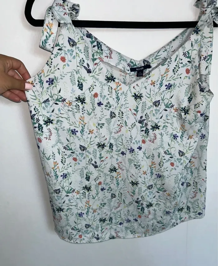 Jolie haut fluide été femme taille 38 kiabi - photo numéro 2