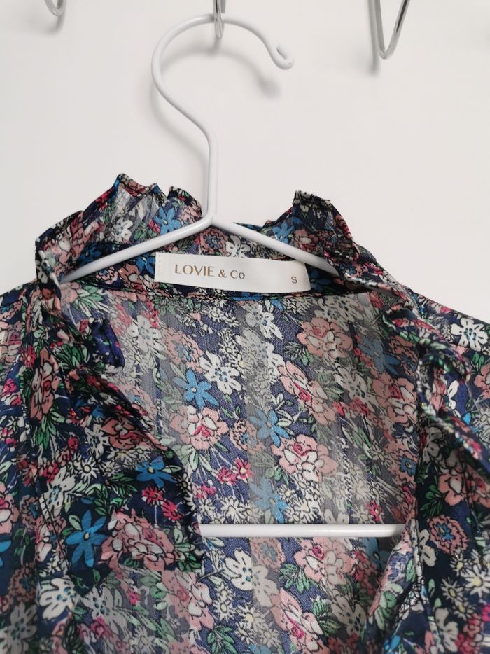 Blouses fluide fleurie - Lovie & co - T 36 - photo numéro 3