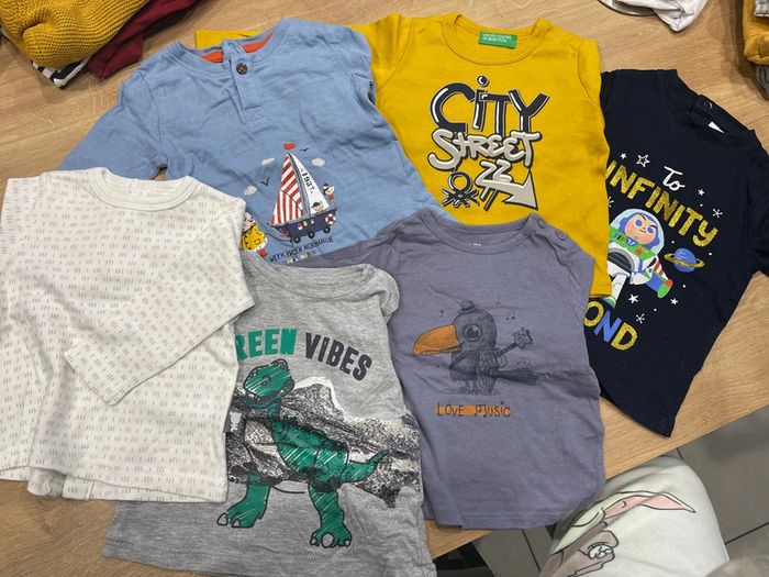 Lot t-shirt garçon 6 mois