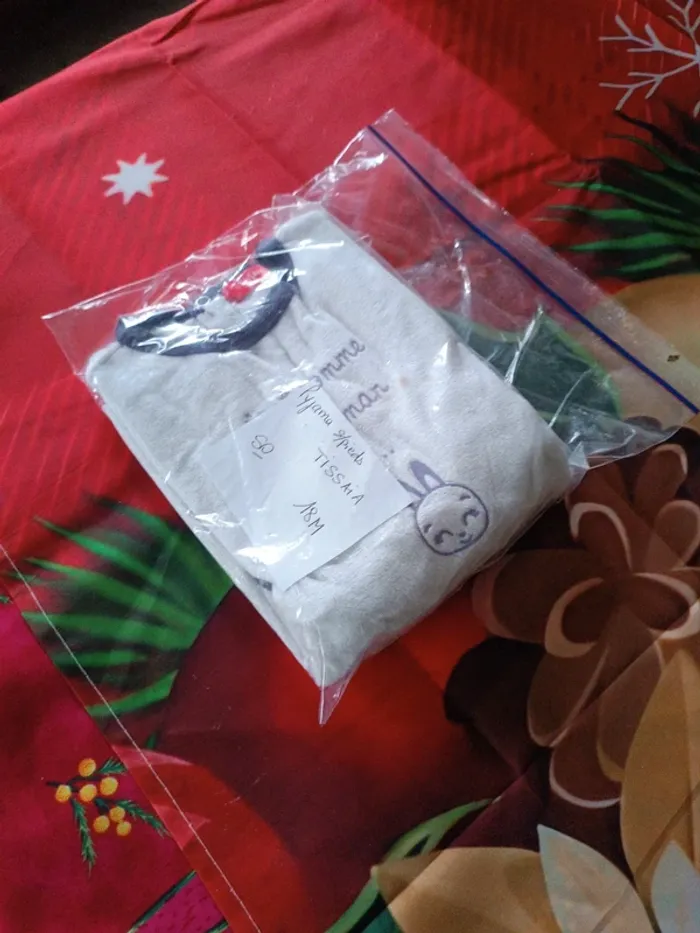 Pyjama velours S/pieds Tissaia 18M - photo numéro 6