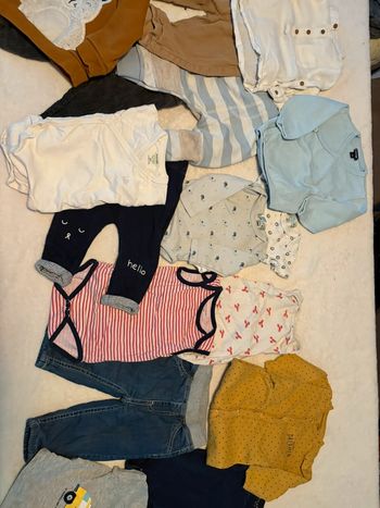Lot vêtements garçon 6 mois - Kiabi & Zeeman