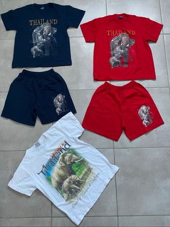 Ensembles « THAÏLAND » taille 10 ans