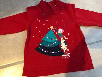 T-shirt manches longues fille 6 mois