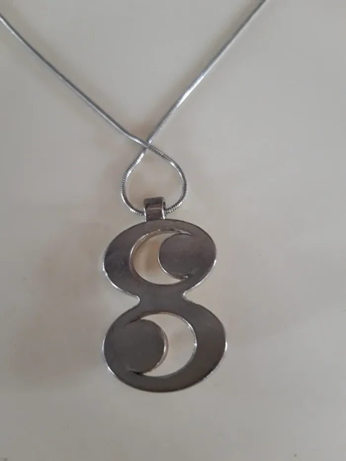 Collier pendentif argent - photo numéro 4