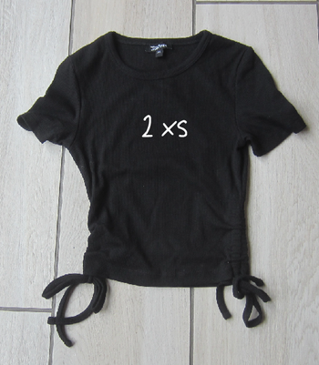 Tee shirt neuf Jennyfer 2XS