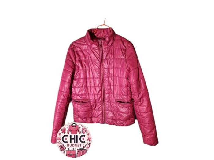 Doudoune fourrée Fuchsia - BNK - Taille 36 - Parfait État