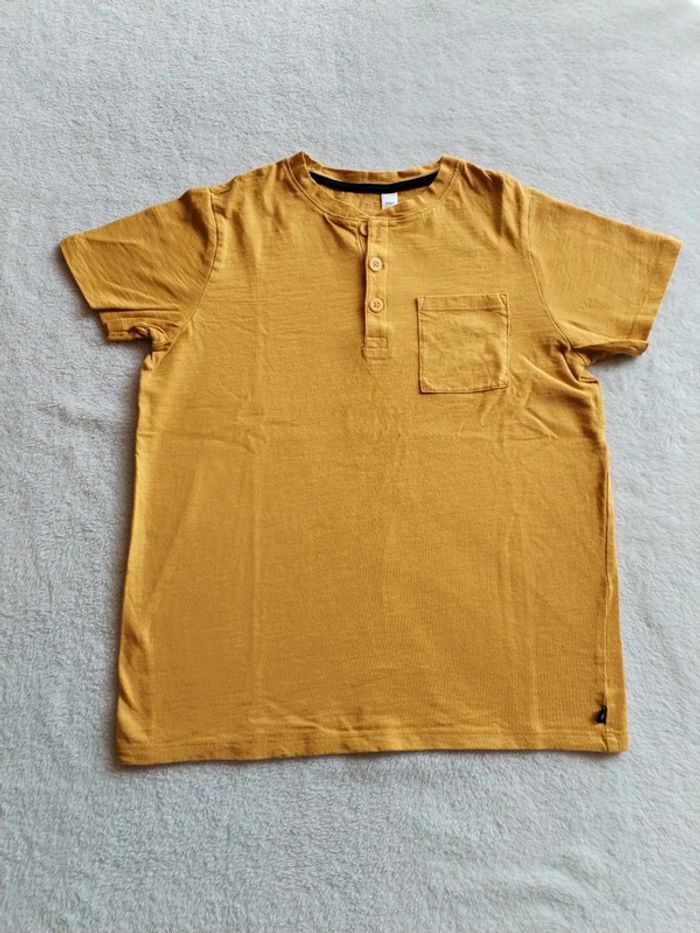Tshirt moutarde Okaïdi 12 ans