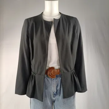 Veste Grise Basic cintrée - Veste classique - 1 2 3 - Taille 38 Élégante, classe