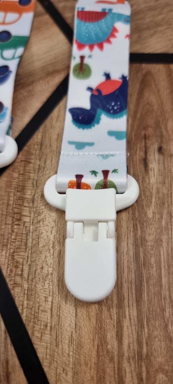 Lot de 2 attaches tétines pour bébé - photo numéro 2