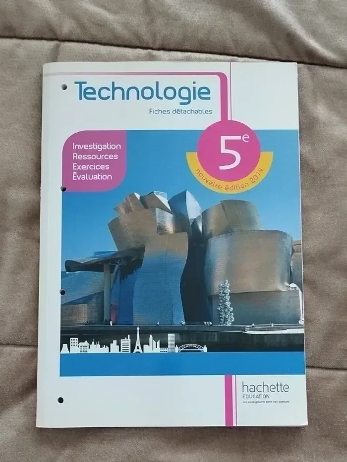 Livre technologie fiches détachables pour classe de 5e - photo numéro 5