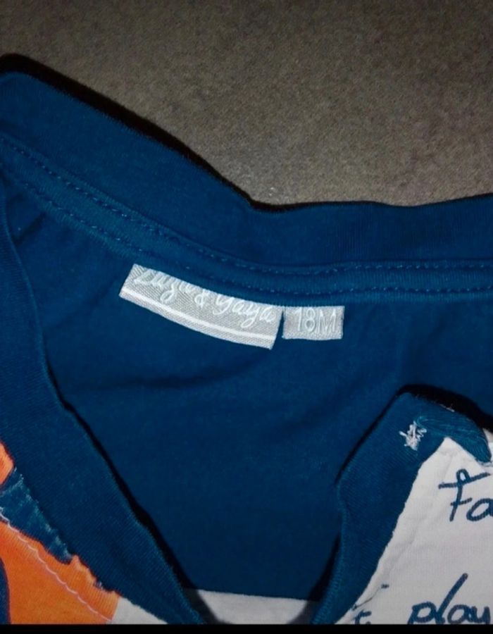 Lot 3 shorts, 1 tee-shirt 18 mois ,neuf/tbe - photo numéro 10