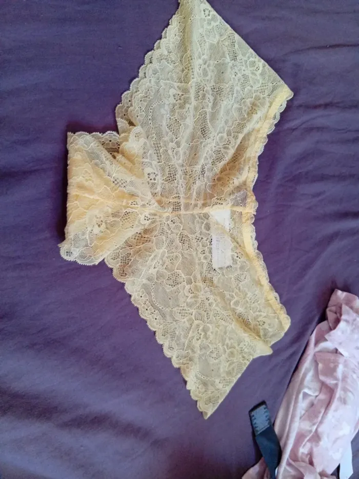 Culotte dentelle taille L - photo numéro 4