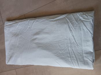drap housse bleu ciel de 80 cm 3 Suisses Tertio