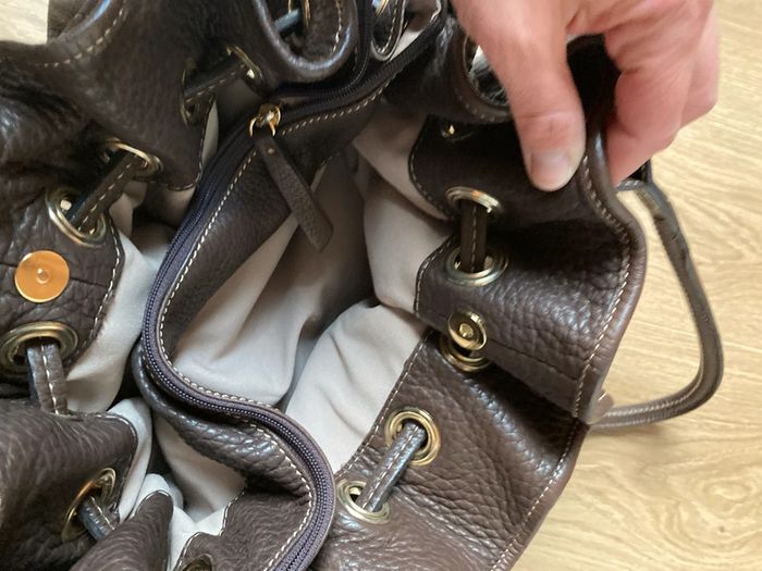 Grand sac en cuir fait en italie - photo numéro 4
