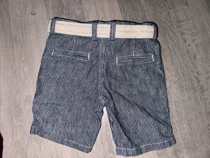Short en jeans avec ceinture - photo numéro 2