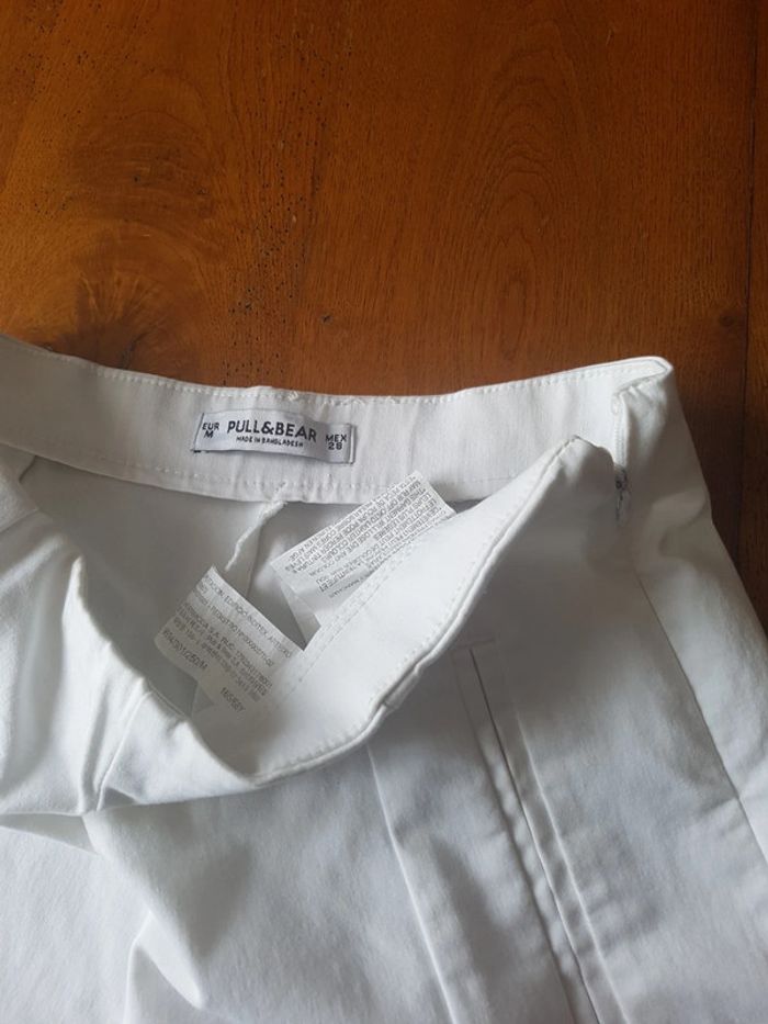 Short blanc Pull & Bear - photo numéro 2
