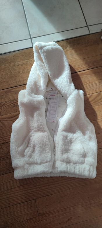 Doudoune sans manches douce