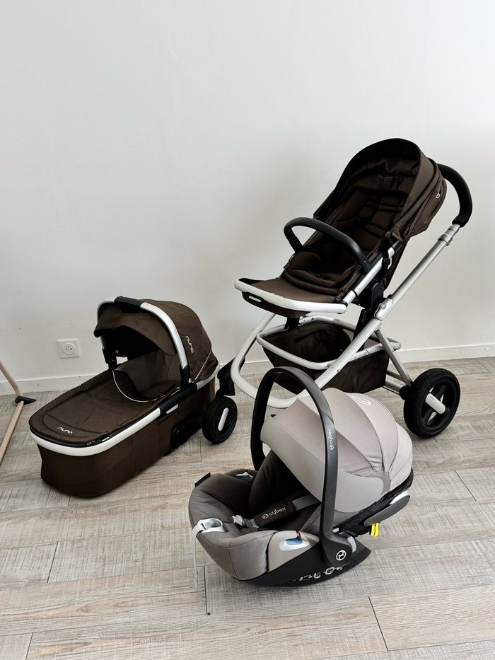 Pack poussette NUNA +siège auto Cybex