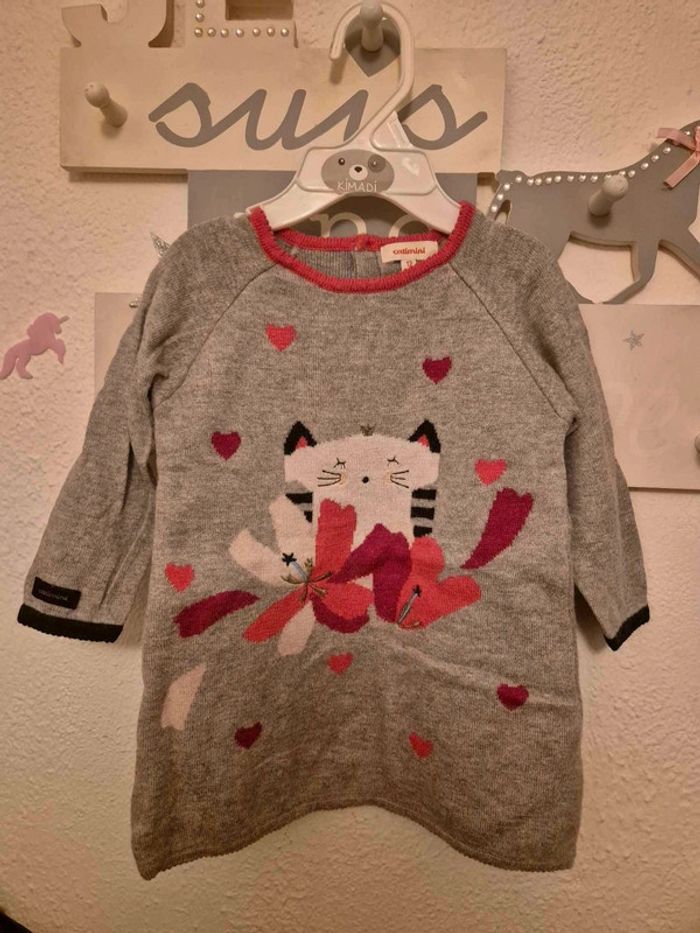 Robe Catimini taille 12 mois 74cm