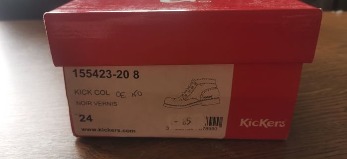 Kickers vernis noir fille - photo numéro 6