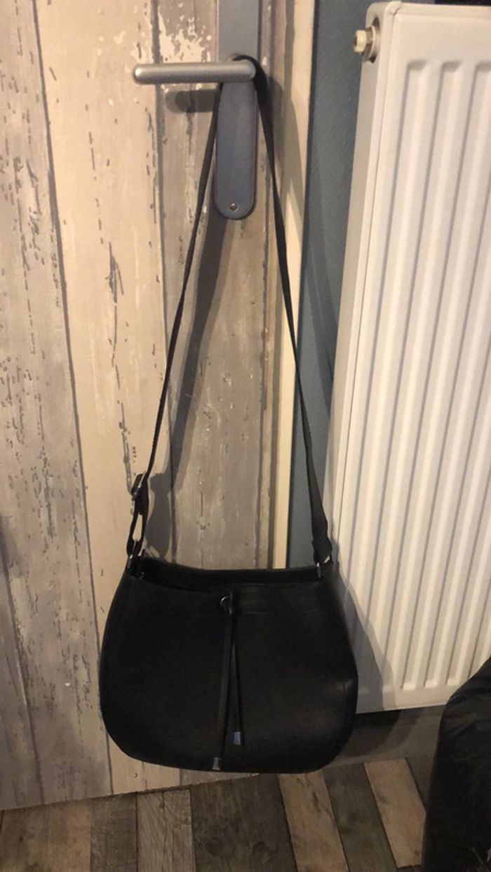 Sac bandoulière simili cuir - photo numéro 2