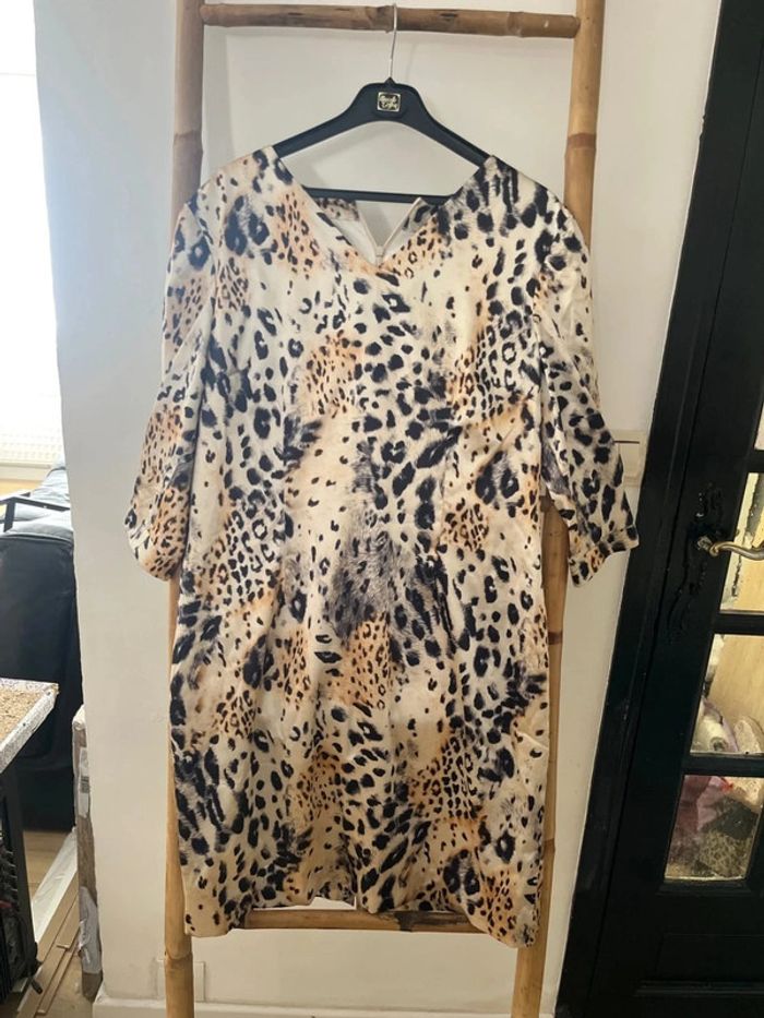 Robe imprimée léopard