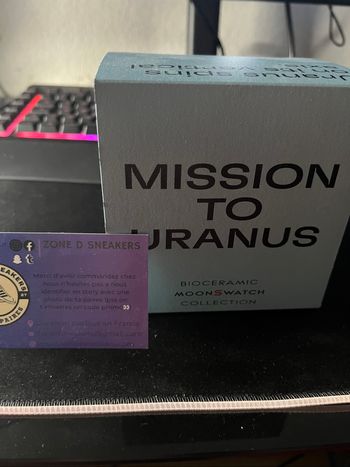 Swatch x oméga Uranus