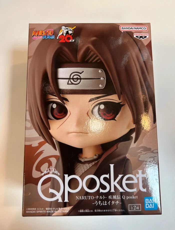 Figurine Itachi Uchiha Ver. B – Naruto Shippuden QPosket Officielle - photo numéro 3