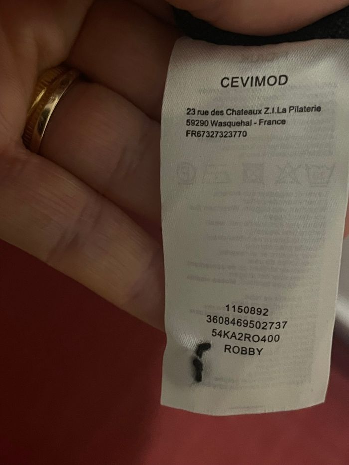 Robe pull Katmai – noire, douce et chaude – Taille S (36) - photo numéro 5