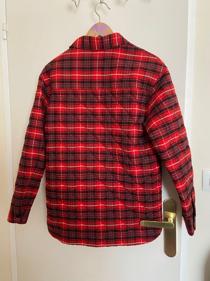 Veste-chemise matelassée à carreaux rouges – The Kooples – Taille 1 – Neuve avec étiquette - photo numéro 2