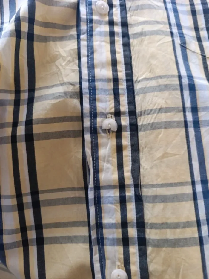 Chemise à carreaux tommy Hilfiger héritage poplin - photo numéro 6