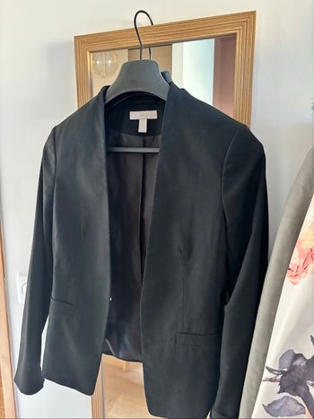 Veste noire blazer h&m 36