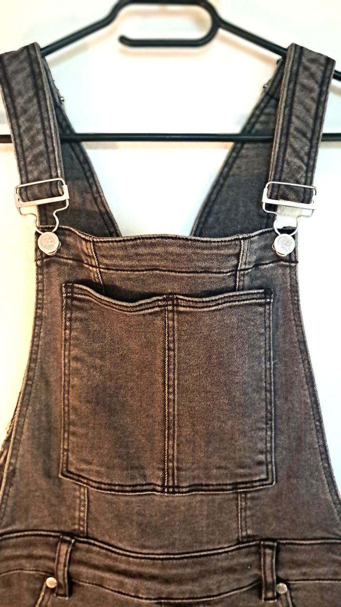 Salopette en jean gris – Cheap Monday – Taille M - photo numéro 3