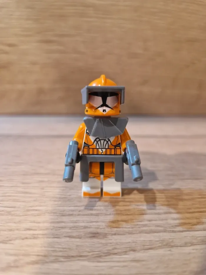 Figurine type lego Commandant Clones de la 212ème star wars