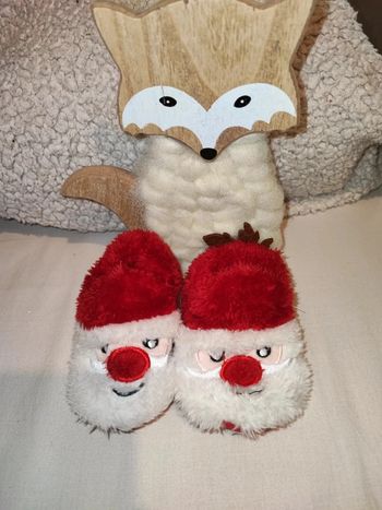 Chausson bébé noël