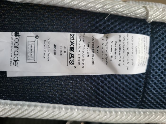 Matelas lit bébé 120x60x12 - photo numéro 6