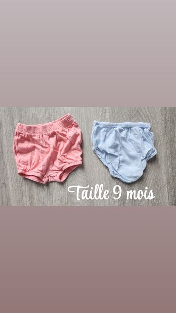Lot culotte bloomers bébé