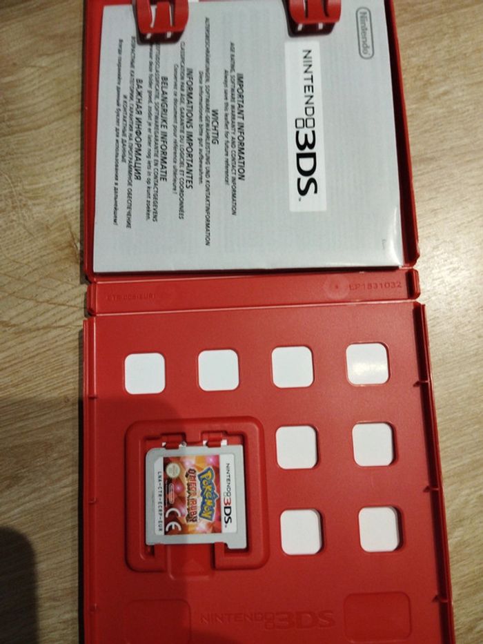 Pokémon Ruby Nintendo 3ds - photo numéro 3