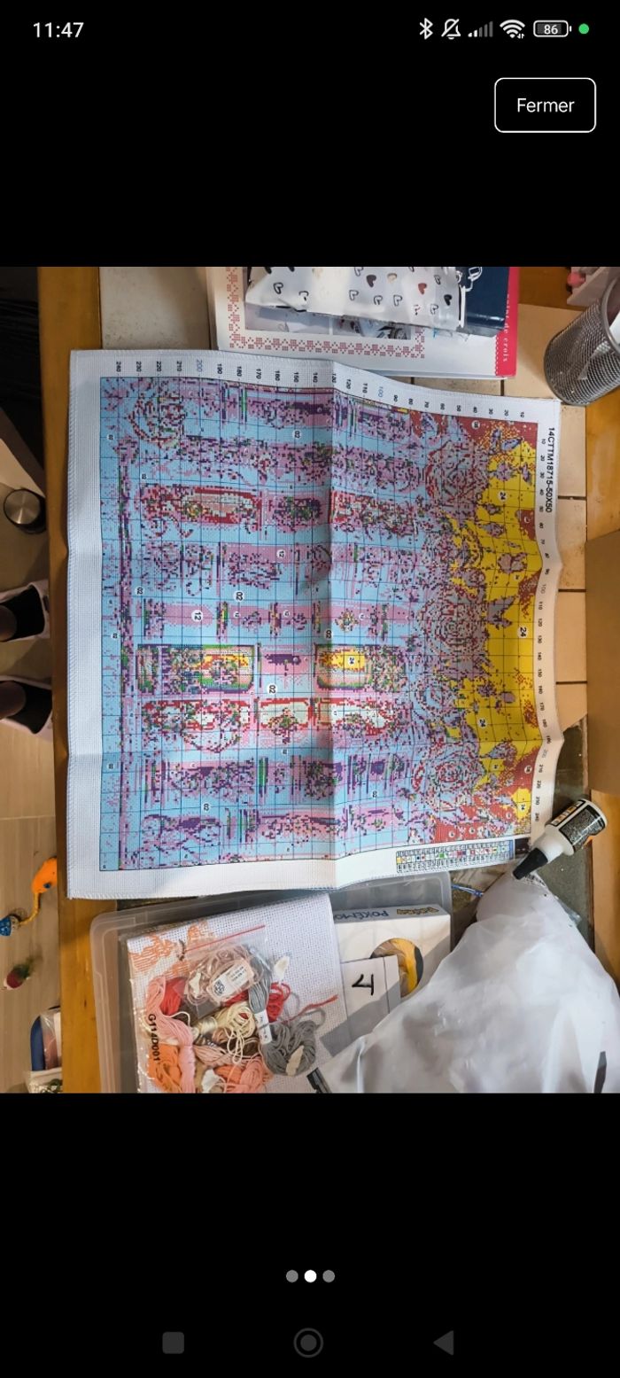 Kit de broderie - photo numéro 2