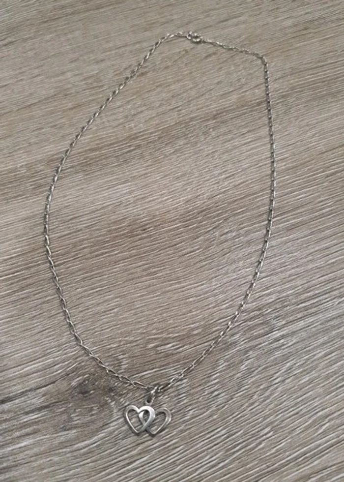 Chaîne avec pendentif coeur
