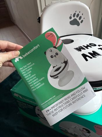 Mini toilette enfant