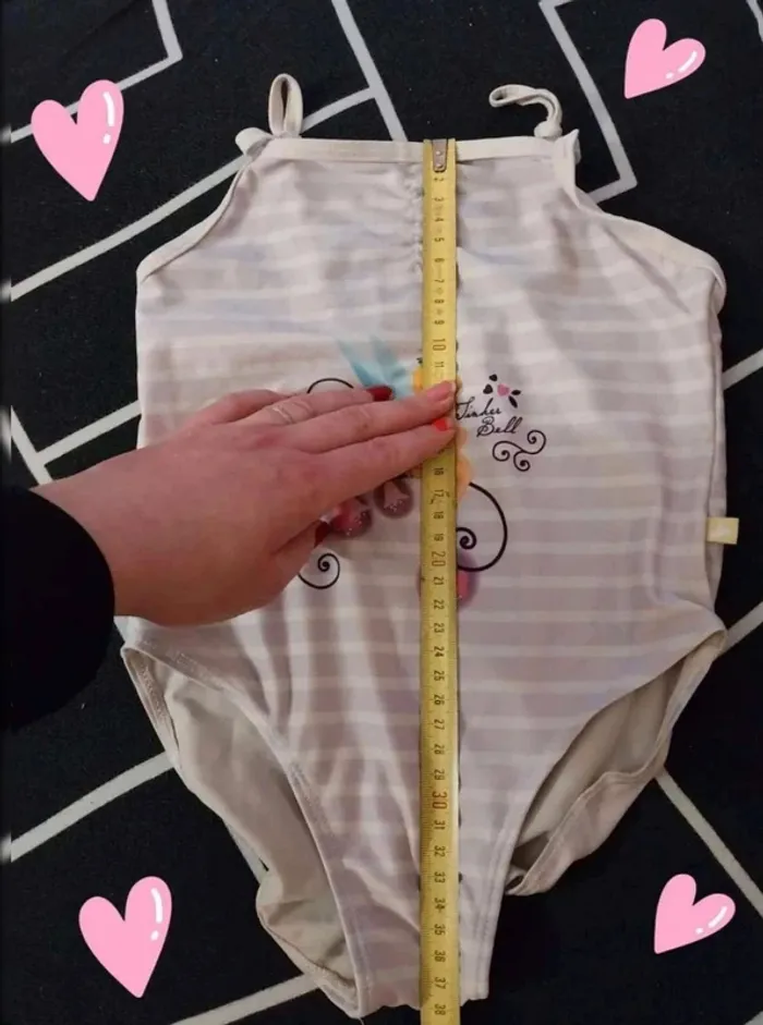 Maillot  de bain  1.piece fée  clochette - photo numéro 3