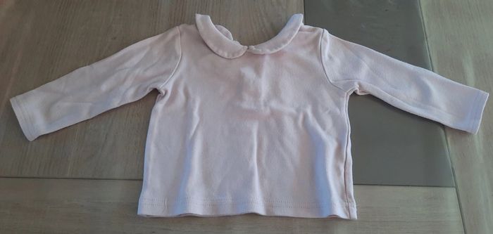 T-shirt rose 12 mois