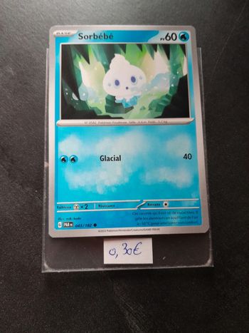 Carte Pokémon Sorbébé 043/197